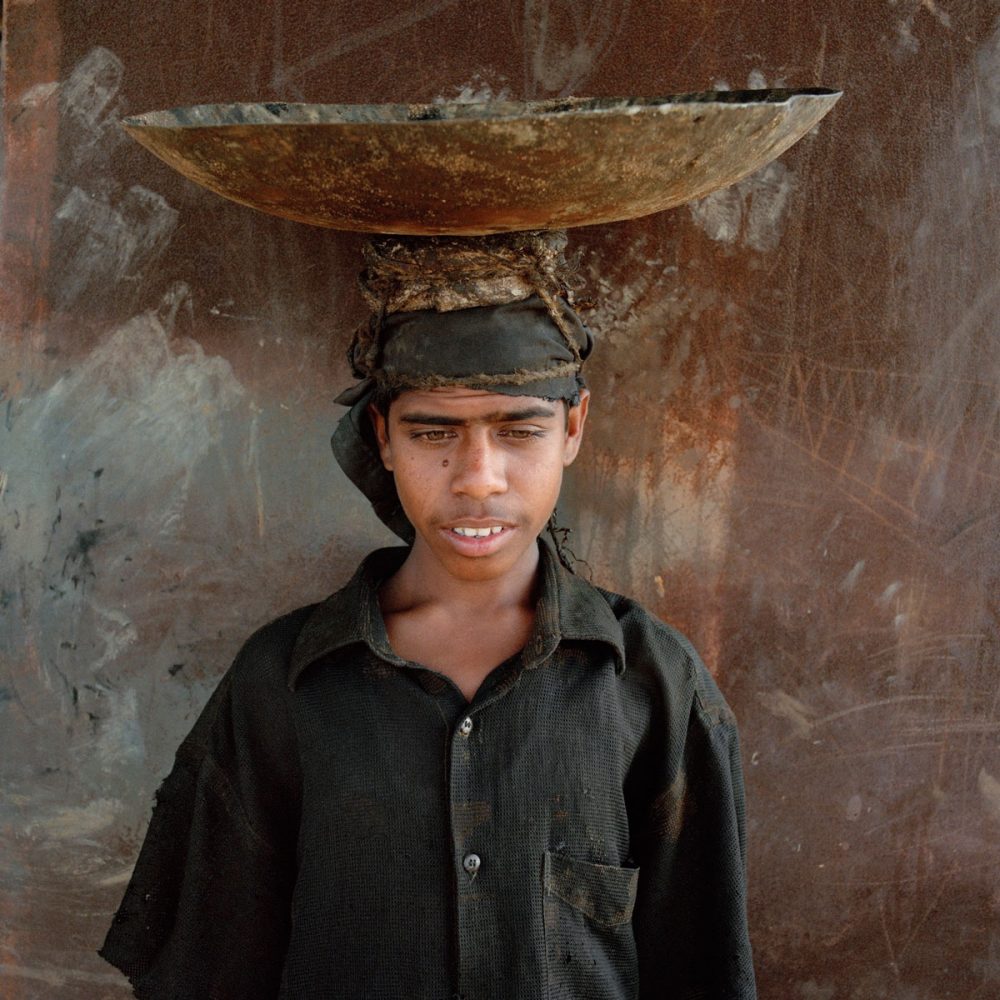 Worker, Chittagong, Bangladesh - ship breaking