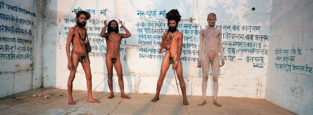 Four Sadhus, Varanasi, India