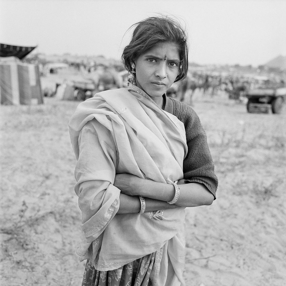 Girl at Fair, Pushkar, Rajasthan, India