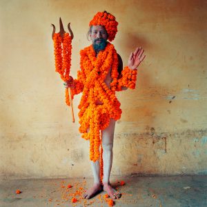Marigold Man, Varanasi, India