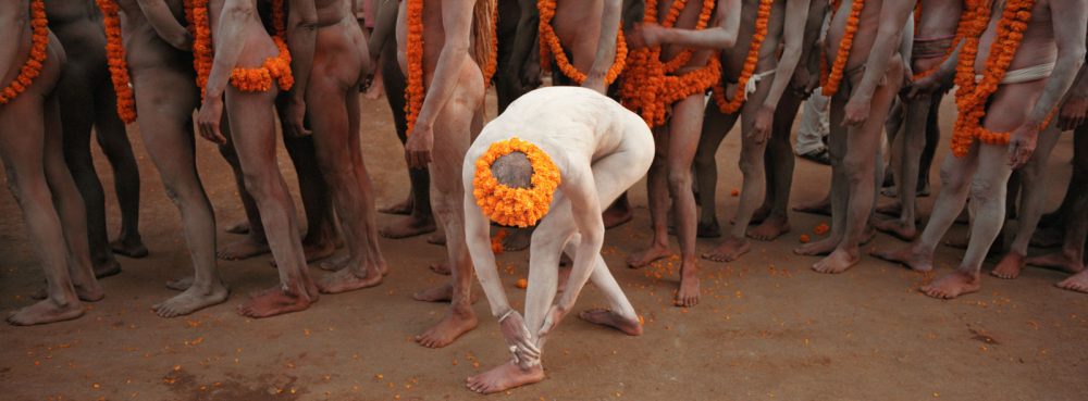 Sadhu in White, Varanasi, India