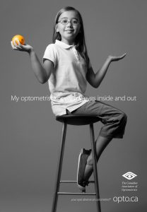 Advertisement for the Canadian Association of Optometrists